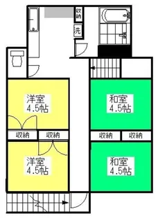 高田荘【2階】の間取り