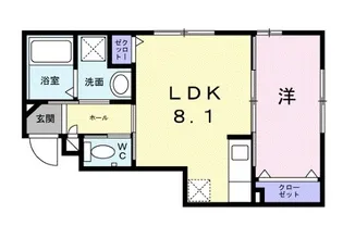 東京都杉並区高円寺南3【マンション】の間取り