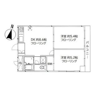東京都墨田区太平4【マンション】の間取り