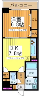 東京都目黒区碑文谷2【マンション】の間取り