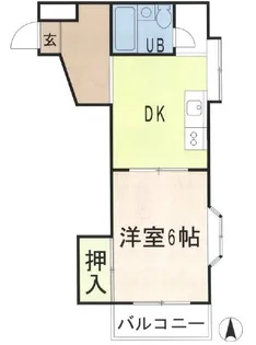 ベルハイツ依田【3階】の間取り