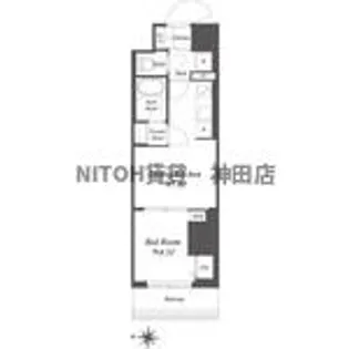 東京都江東区亀戸7【マンション】の間取り