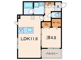 JEWEL ~HIKARI~【2階】の間取り