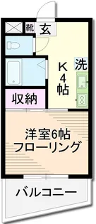 東京都世田谷区上北沢4【マンション】の間取り