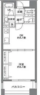 アーデン神保町【8階】の間取り