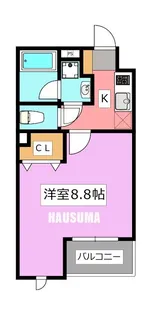 フェリーチェ大山【3階】の間取り