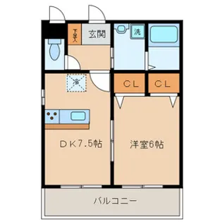 ZELKOVA GARDEN-ゼルコヴァガーデン-【3階】の間取り