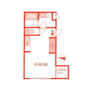 プルミエール湘南【4階】の間取り