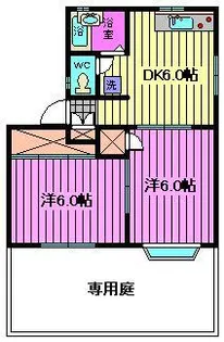 オークリーフ【1階】の間取り
