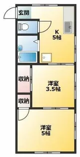 ワイズハウスII【1階】の間取り