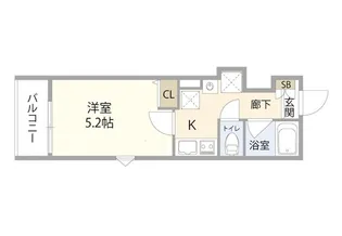 グランクオール朝霞【2階】の間取り