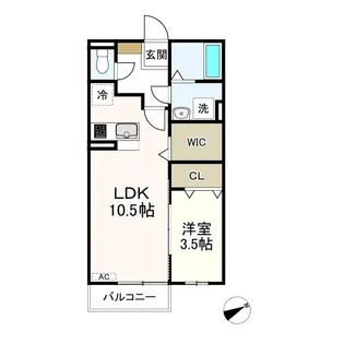 アムール上井草N【2階】の間取り