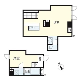ゼクシア吉祥寺【1階】の間取り