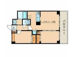 ガーデンコート碑文谷【4階】の間取り