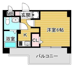 エスリード桜ノ宮レジデンス【12階】の間取り