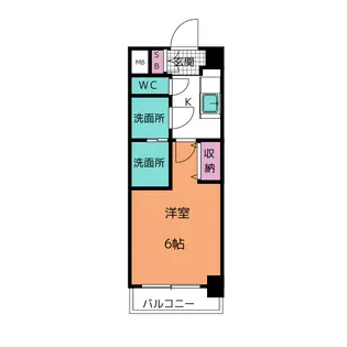 S-RESIDENCE野並駅前broad【8階】の間取り