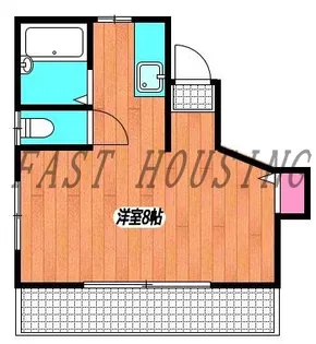 東京都渋谷区本町3【アパート】の間取り