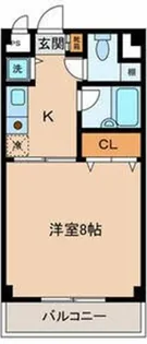 ヴィラSK【1階】の間取り