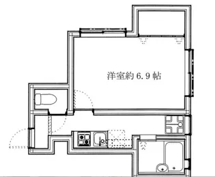 東京都墨田区墨田1【マンション】の間取り