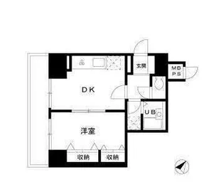 パルクFKN【1階】の間取り