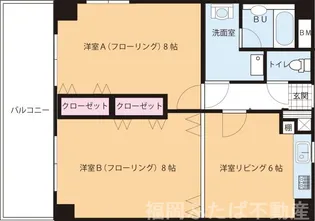 セレッソフローラ【2階】の間取り