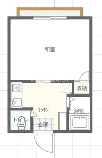 コーポ上丸【2階】の間取り