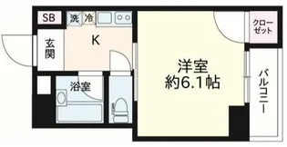 プリンセスコート東麻布【4階】の間取り