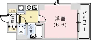イトーピア三宮アーバンステージ【2階】の間取り