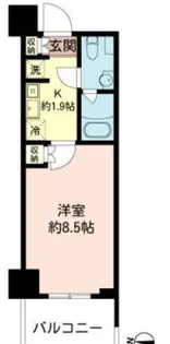 MFPRコート木場公園【12階】の間取り