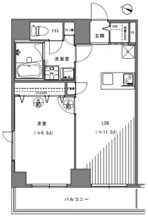 東京都杉並区堀ノ内2【マンション】の間取り