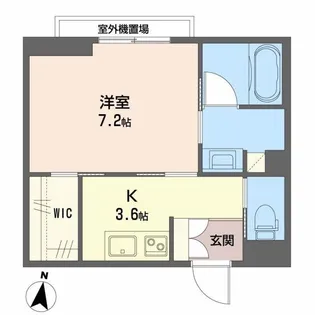 マグノリア上杉【2階】の間取り