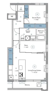 SYFORME NEXT IKEBUKURO WEST【3階】の間取り
