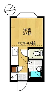 聖和コーポB棟【1階】の間取り