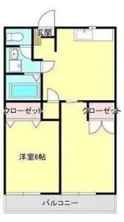 ラ・セゾン古川【1階】の間取り