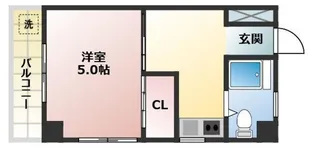 石井マンションA【3階】の間取り