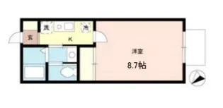 シャンテエトワールM【2階】の間取り
