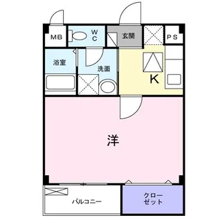 コージーコート【1階】の間取り