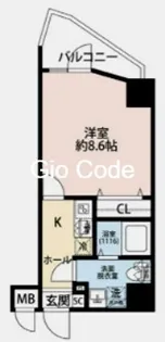 プレール・ドゥーク西新井II【3階】の間取り