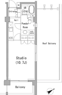 PERCH南青山【3階】の間取り