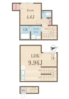 プライムガーデン武蔵小金井の間取り