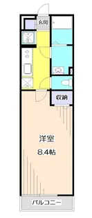 リブリ・Y’s 諏訪町【1階】の間取り