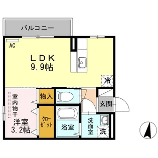 エテルナ リアン【2階】の間取り