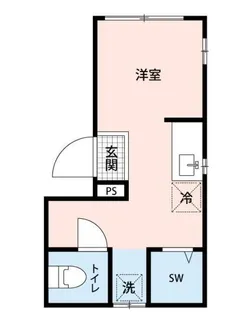 N・Y・TORTUGA【4階】の間取り