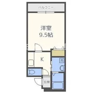 フジパレス中加賀屋II番館【2階】の間取り