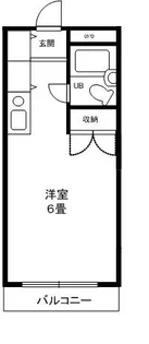 アメニティ5【5階】の間取り