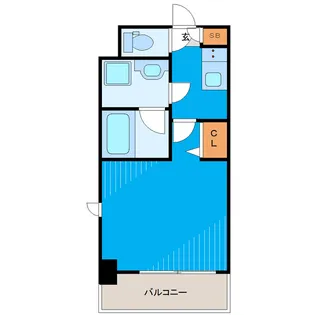 ガーラ・プレシャス高輪台【12階】の間取り