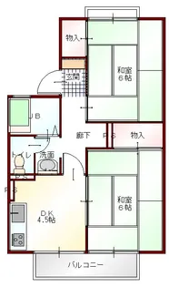 AXS松任北【1階】の間取り