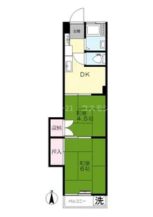 正和コーポ【3階】の間取り