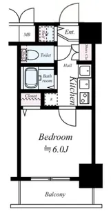 桜通ビッグビート【10階】の間取り