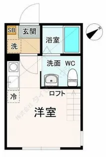 ローズハイツ山手【2階】の間取り